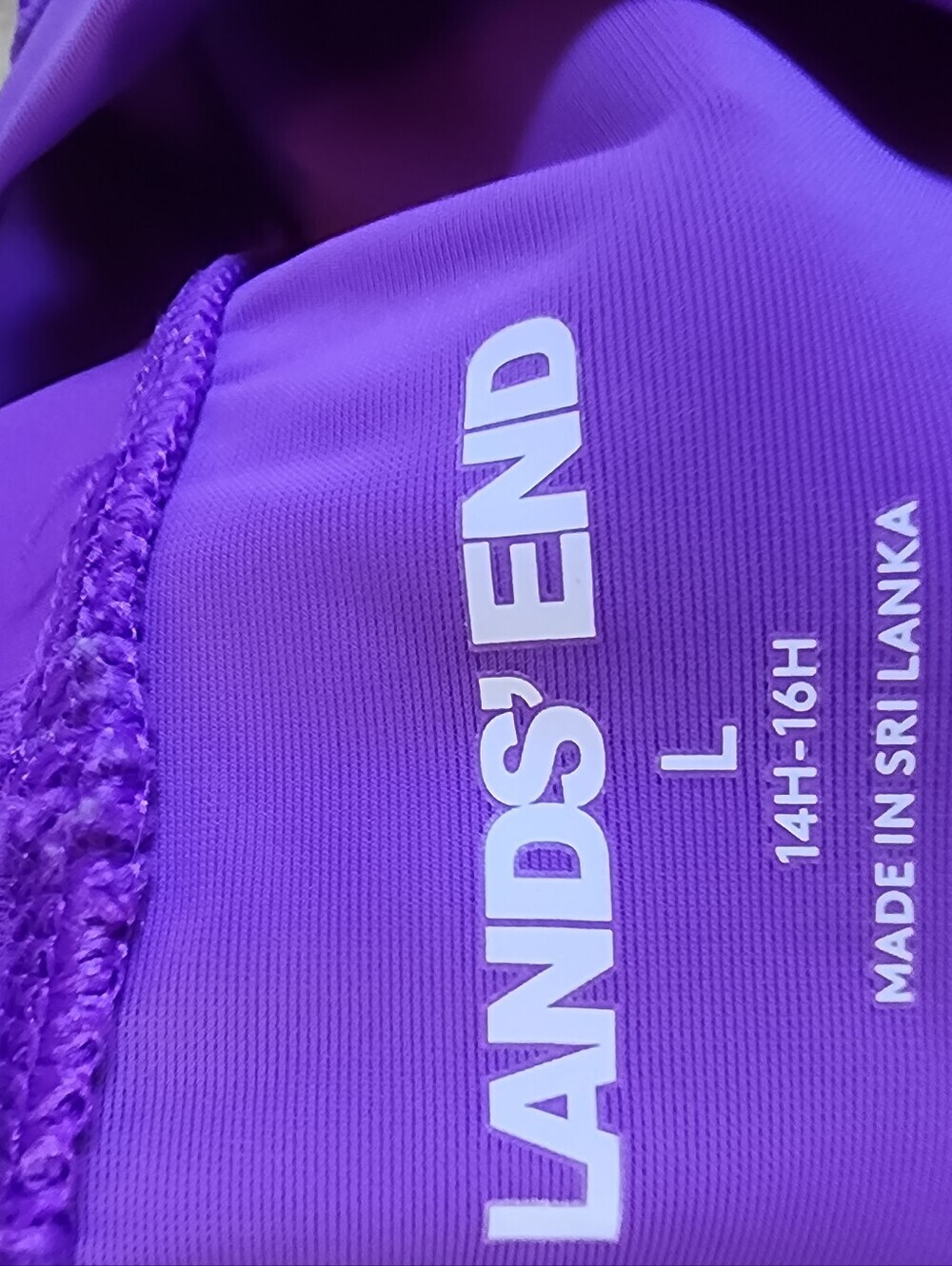 Lands End Shark Rash Guard - Picture 2 of 4
